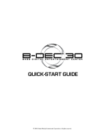 Fender B-DEC30-QuickStart-Guide 